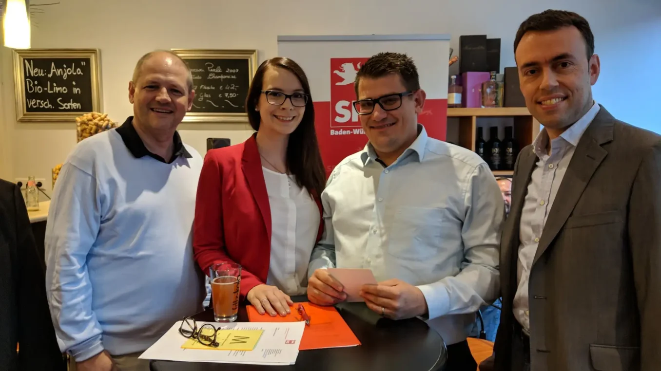 Neuer SPD-Kreisvorsitzende in Pforzheim gewählt