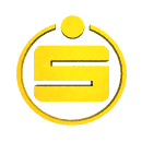 Das animierte Logo der einstigen Sparkasse Pforzheim aus dem Jahre 1996