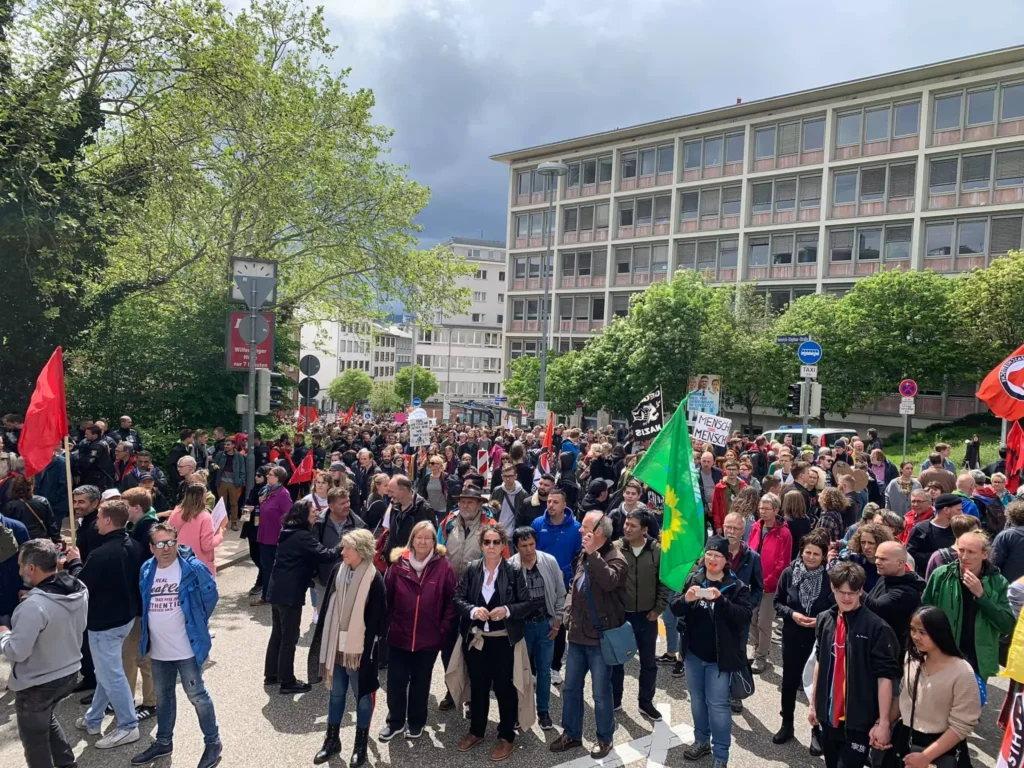 Demonstration "Pforzheim Nazifrei" am 11. Mai 2019 (Foto: Gerhard Baral)