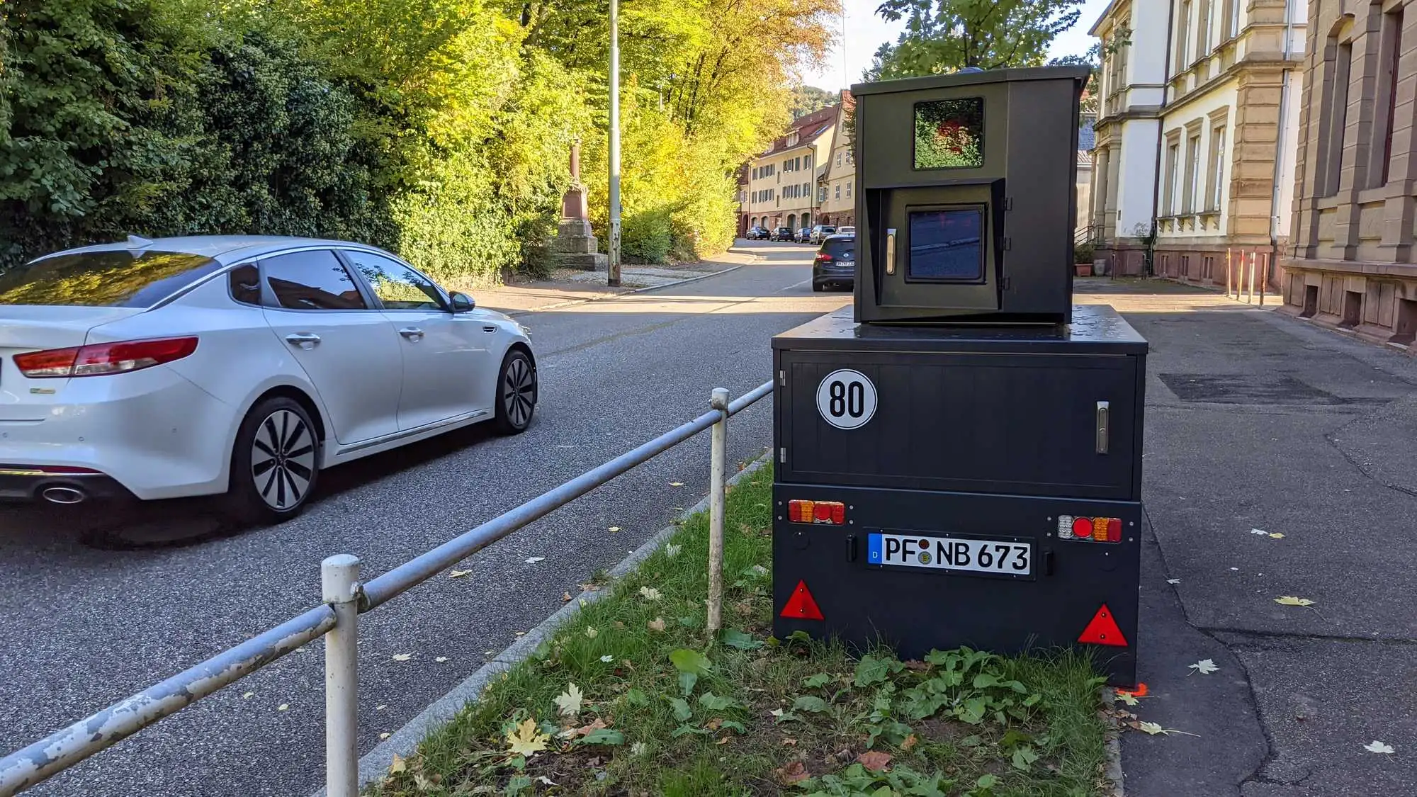 Blitzer spaltet Pforzheim: Ausschuss lehnt Anschaffung von „Micha